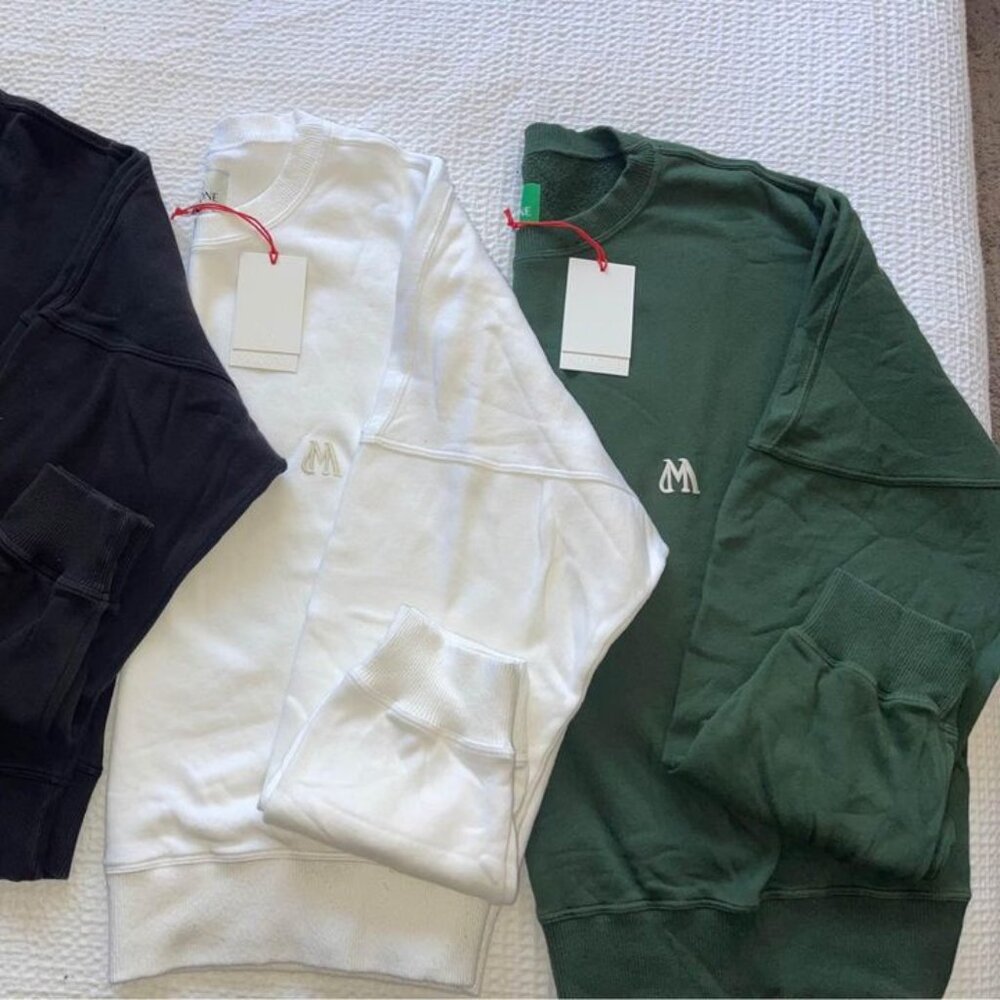 100% cotton tracksuit - GREEN Crewnecks